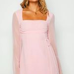 Beginning Boutique Lucy Baby Pink Mini Dress Photo 1