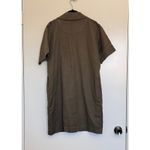 Faherty Palos Verdes Dress in Military Olive Size Small Photo 2