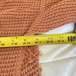 Free People  Womens Medium M Designer Shoulder Peek-A-Boo Strappy Knit Sweater Photo 4