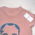 Zadig & Voltaire skull t-shirt powder pink with graphic skull front Size M NWT Photo 4