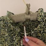 Free People  spring longsleeve blouse size M Photo 3