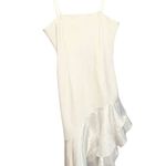 Elliatt Ivory Asymmetrical Hem Starlet Midi Gown Dress Photo 0