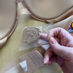 Maidenform 34A Beige Dreamwire Strapless Multiway No Poke Bra Photo 2