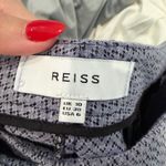 Reiss  Blue Slim Ankle Trousers w/ Zip Hem Photo 4