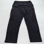 H&M Sport Women's Cropped Space Dyed Black Legging-Size S Photo 1