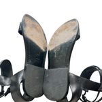 Alexander Wang  Alec Ankle Cuff Black Leather flat sandals 39.5 US 8.5 Photo 8