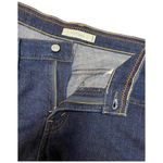 Levi's 515 Classic Bermuda Womens Long Cuffed Shorts Dark Blue 8 Photo 6