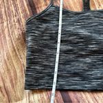 Women’s Offline by Aerie The Hugger Bra Medium Heathered Black and Grey Gray Photo 2