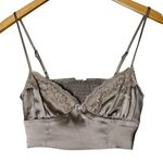 Garage Satin Lace Bra Top Corset Bustier Crop - Small Photo 0