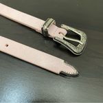 Rebecca Minkoff Blush Genuine Leather Suede Skinny Belt Size L Photo 10
