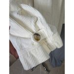 Madewell Corduroy Cotton Oversize Shirt Jacket Cream XL Button Front Shacket Photo 7