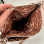 B Makowsky B. Makowsky Metallic Rose Gold Leather Crossbody Purse Photo 3