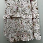 Petal and Pup Lillee Tiered Maxi Dress Size M Pink Floral Photo 3