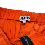 I am gia I.AM.GIA. Gwen Pant Size Large Orange and White Photo 5