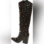 Azalea Wang Fuji Western Boot Black Size 8.5 Photo 1