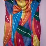 RUNAWAY Size L Jade Mini Dress Solana Strapless Rainbow Pink Size L Photo 0