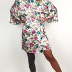 Victoria's Secret Vintage Botanical Satin Robe | One Size Photo 5