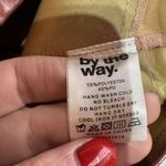 by the way. Hazel Hot Short Pink Metallic Shorts Faux Leather Size Small Concert Photo 6