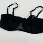 J.Crew Underwire balconette bra in point d'esprit black style H6207 size 34D Photo 3