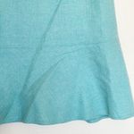 Gap Womens Skirt Sz 4 Green Wool Blend Trumpet Flare Mini Lined Bohemian Chic Photo 5