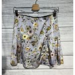 NWTLulu's Blooming Lavander Floral Print Satin Side Photo 1
