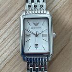 Emporio Armani Vintage Designer Watch Stainless Dial Bracelet Date Window Photo 3