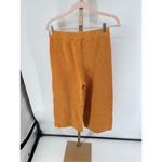 Free People Beach Women’s 100% Cotton Waffle Weave Orange Pants Size Small Photo 5