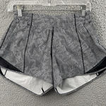 Lululemon  Hotty Hot Shorts 4" Low Rise Seawheeze Illusionary Athletic Women's‎ 6 Photo 0