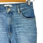 Paige  Sarah Slim Crop Jeans Starstruck Destructed High Rise Size 27 Distressed Photo 4