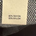 Marled Crewneck Buffalo check plaid puff cuff puff sleeve sweater Sz M basic Black Size M Photo 5