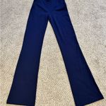 Yogipace XS Tall Navy Sporty Flare Yoga Pants – Pull Photo 2