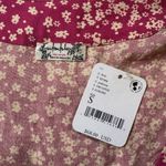 NWT Intimately Free People Ditsy Floral Bodysuit in Pink Rose Size Small Photo 8