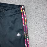 Adidas Track Pants Women Medium Floral Stripe Side Logo Athletic Photo 6