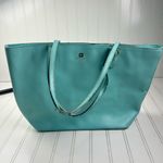 Kate Spade Vintage Teal Leather Tote Bag Photo 1
