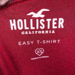Hollister California Easy T-shirt Short Sleeve Red Photo 4