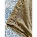 Zella  Spark Slub Jersey Tank in Olive Night Women's 1X Photo 4