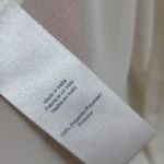 Sperry ivory sheer beaded peasant blouse size small Photo 7