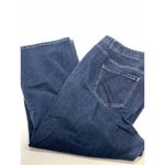 Lane Bryant  Womens High Rise Tighter Tummy Tech Straight Jeans Dark Wash Size 24 Photo 4