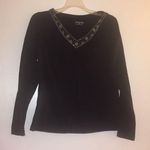 st. john's bay St. John’s Bay black shirt size petite large Photo 0