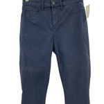 L'Agence  Margot High Rise Cropped Skinny Jeans Midnight‎ Navy Blue Size 25 Photo 6