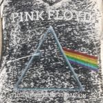 Pink Floyd Burnout Retro Graphic Tee Shirt Sz M Photo 2