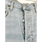 RE/DONE 70s Stove Pipe High Rise Straight Ankle Jeans in River Fade Blue Size 29 Photo 4