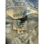 Sundance Lace Top Bohemian Tunic Sheer Cover fairy cottagecore Blue Medium Photo 4