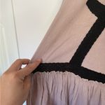 Free People  Beige and Black Boho tunic dress Blouse Photo 3