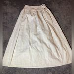 Free People White Maxi Patterned Skirt ( XS ) Photo 0