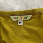 Jams World  Women’s Medium Green Apple Modal Spandex Blend Bow Dress Photo 4