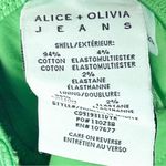 Alice + Olivia Parrot Wash High Rise Five Pockets Sofia Boyfriend Jeans Size 29 Photo 3