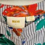 Anthropologie Maeve by  Blue and Red Floral Blouse Size 0 Photo 1