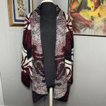 Free People  Wool Winters Day Oversized Cardigan Fair Isle Sweater Womens Size S Photo 5