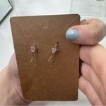 Handmade Yellow gummy bear resin  earrings Photo 2